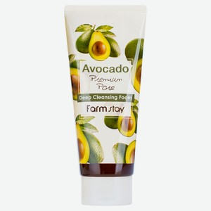 Пенка для умывания FarmStay Очищающая с экстрактом авокадо, 180 мл