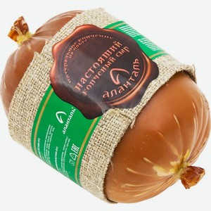 Сыр плавленый Аланталь Настоящий копчёный цилиндр 40% вес 600 г