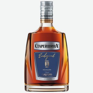 Коньяк Старейшина Travel 3-летний 40% 500мл, 500 мл