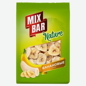 Чипсы MixBar банановые 120г, 120 г