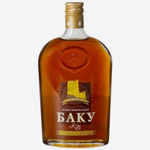 Коньяк Баку КВ выдержанный 40% 500мл, 500 мл