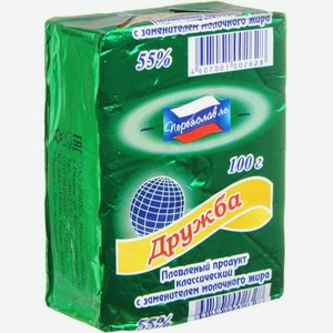 Плавленый продукт Дружба 50% 100г