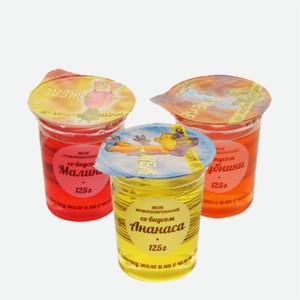 Желе РОСТАГРОЭКСПОРТ в ассортименте 125гр