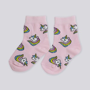 Носки детские INWIN 1 пара, единороги, высокая посадка, р.14-22 FKSG-01-UN, Россия