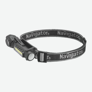 Аккумуляторный налобный фонарь светодиодный 3в1 Navigator