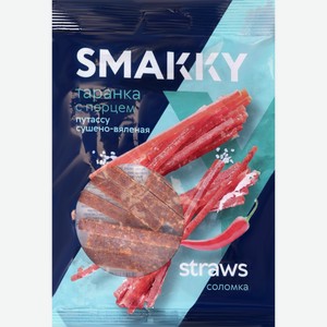 Рыба SMAKKY сол-суш Таранка солом перц, Россия, 70 г