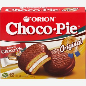 Пирожное ORION Choco Pie 12шт, 360г