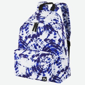 BRAUBERG Рюкзак сити-формат Tie-dye, Белый