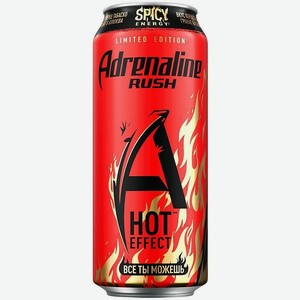 Напиток энергетический Adrenaline Rush Spicy Energy 0,449л