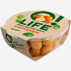 Яйцо O!LIFE/ОЛАЙФ копченое перепелиное 15шт