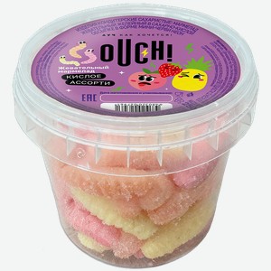 Мармелад жевательный OUCH!/АУЧ Кислое ассорти 250г