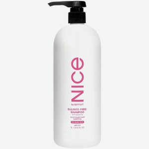 Шампунь Nice By Septivit Бессульфатный с кератином 1л, 1 шт