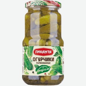 Огурчики Пиканта маринованные 460г, 460 г