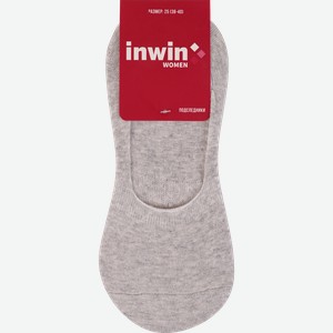 Подследники женские INWIN цвет серый меланж, Арт. EHL15050