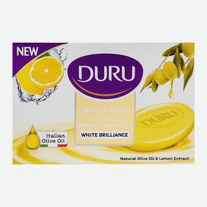 Туалетное мыло Natural Olive White Brilliance Duru 140г