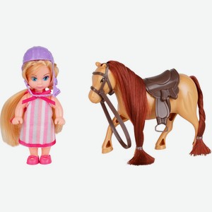 Набор игровой BIGGA Кукла-жокей, 3 предмета LF004, Китай