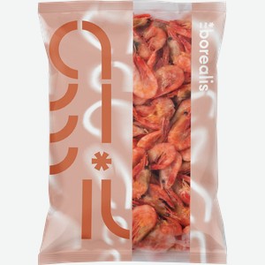 Креветки северные варено-мороженые BOREALIS 200/250, 400г