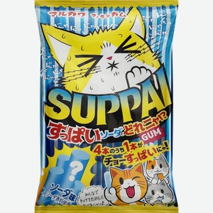 Жевательная резинка MARUKAWA со вкусом кислой содовой, 15,8г