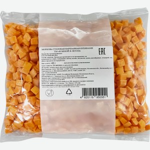 Морковь быстрозамороженная И ЗИМОЙ И ЛЕТОМ кубик, 400г