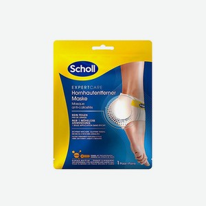 SCHOLL Маска-пилинг для пяток Expert Care, 1 шт.