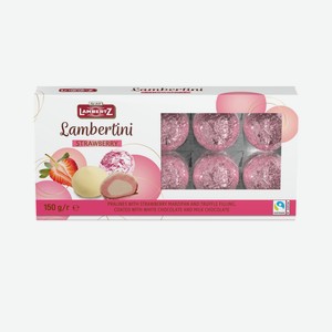 Конфеты Henry Lambertz Lambertini пралине с клубничной начи