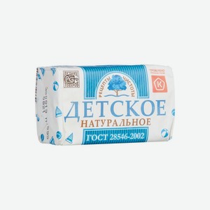 Мыло туалетное детское НМЖК Рецепты чистоты 180 г