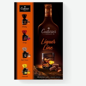 Конфеты Couturier Liquor Line Ассорти, 160 г