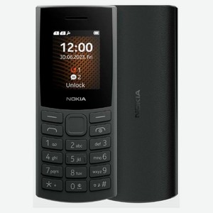 Мобильный телефон Nokia 106 DS TA-1564 черный, 1,8 