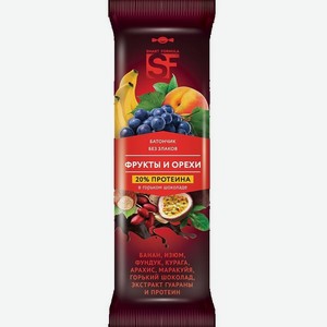 Яябатончик Протеиновый Смарт Формула Фрукты Орехи 40г