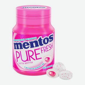 Жевательная резинка Pure Fresh Тутти фрутти Mentos 54г