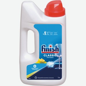 Средство для посудомоечной машины FINISH Power Powder Лимон Порошкообразное, Россия, 1 кг