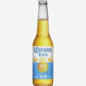 Пиво Corona Cero безалкогольное 0%, 330мл