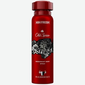 Дезодорант мужской спрей Old Spice Wolfthron, 150мл
