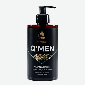 Deonica Q’MEN Шампунь Чистота и Свежесть мужской, 410 мл