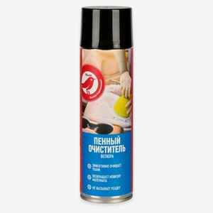 Пенный очиститель велюра АШАН Красная птица, 650 мл