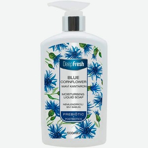 Мыло Deep Fresh жидкое с экстрактом голубого василька увлажняющее 500мл, 500 мл