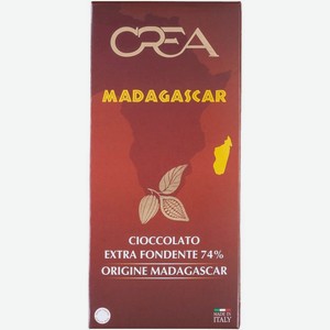 Шоколад Crea Origin Madagascar горький 74% 100г, 100 г