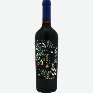 Вино ENCHANTED Merlot Reserva выдержанное сортовое красное сухое, 0.75л