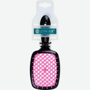 Расческа ZINGER MixColor продувная, в ассортименте