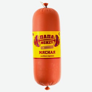 Колбаса вареная Папа Может Мясная, 400 г