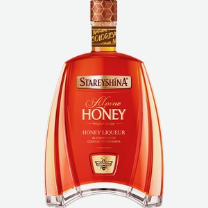 Ликер Старейшина Альпин хани десертный 35% 500мл