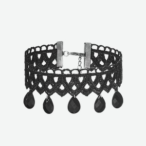 NOTHING BUT LOVE Чокер в готическом стиле  Роскошные Камни , Черный