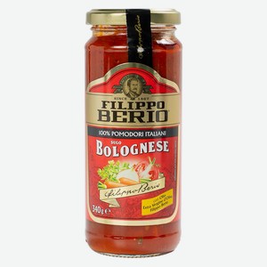 Соус томатный для Болоньезе Filippo Berio 340г ст/б