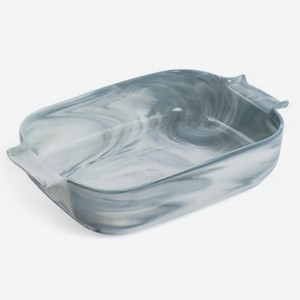 Форма для запекания фарфоровая MARBLE 34х22х7см прямоугольна