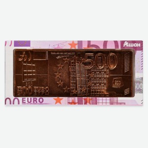 Шоколад темный АШАН Красная птица 500 евро, 45 г