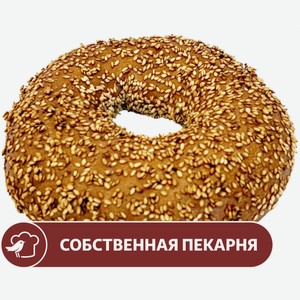 Бублик АШАН с кунжутом, 100 г