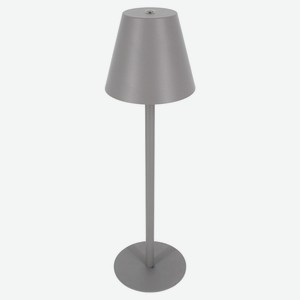 Лампа настольная светодиодная LN-02GR серая, 9х24 см