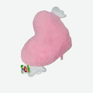 Игрушка мягкая ONE TWO FUN Сердце плюшевое розовое с крыльями