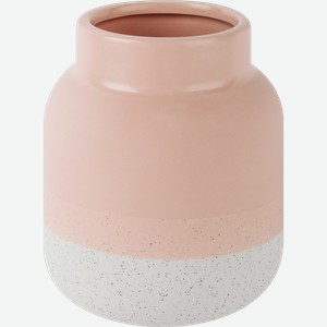 Ваза HOMECLUB Warm pink, керамика, 15см, Арт. YC24037