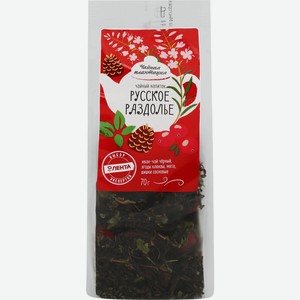 Напиток чайный ЧАЙНАЯ ПЛАНТАЦИЯ Русское раздолье, листовой, 70г